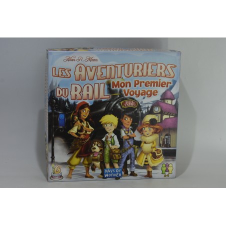 Les Aventuriers du Rail Mon Premier Voyage Edition Days Of Wonder jeu de société jeux trains rails routes monde
