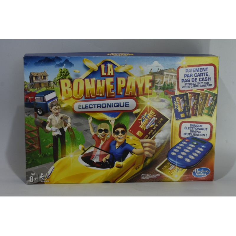 La bonne paye électronique Edition Hasbro gaming jeu de société jeux cartes bancaire electronique