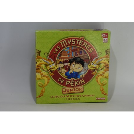 Les mysteres de Pékin Junior Edition Lansay jeu de société le jeu du détectives chinois enquête