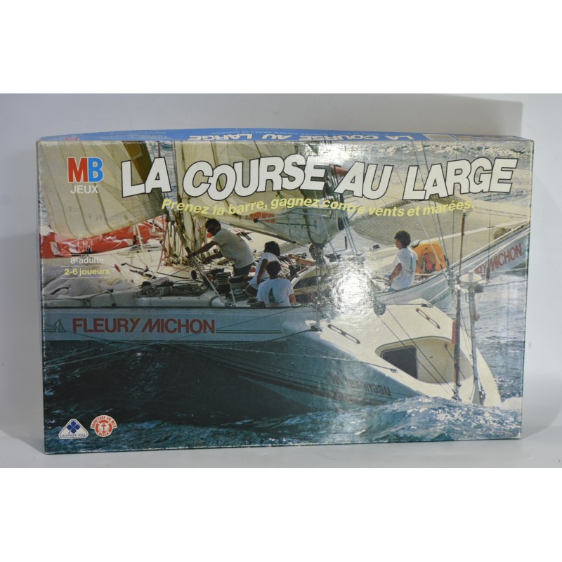 La course au large ! Mb jeux jeu de société course maritime nautique voilier bateau vents et marées
