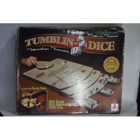 Tumblin Dice Edition Ferti 74 x 41 jeu de société grand format bois dés made in france