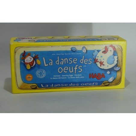 La danse des Oeufs Haba Edition jeux d'adresse jeu de société  poule oeuf sauteur