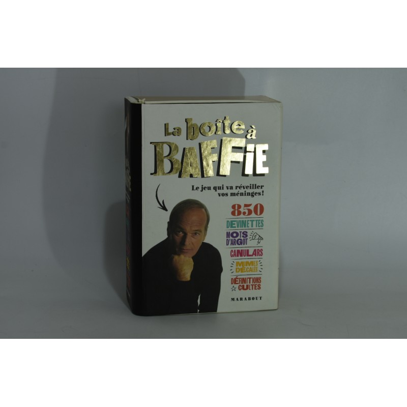 La boite a Baffie ! Edition Marabout coffret jeu cartes livret blagues humour devinettes