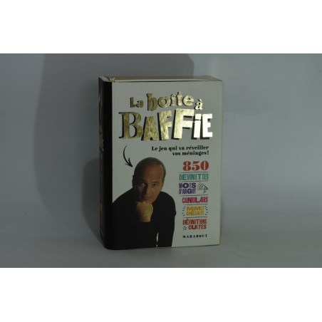 La boite a Baffie ! Edition Marabout coffret jeu cartes livret blagues humour devinettes
