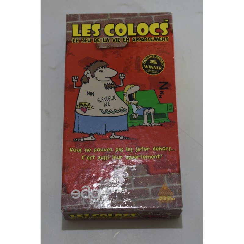 Les Colocs Ublk Edition le jeu de la vie en appartement  Steve jackson games jeux de société