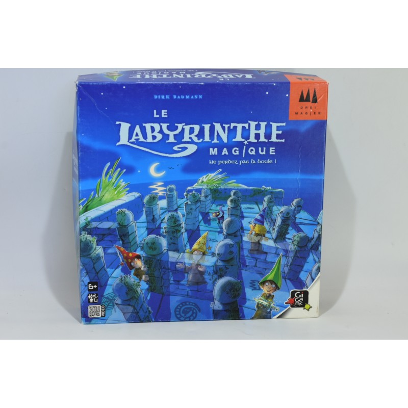 Labyrinthe Magique Edition Gigamic Drei Magier jeu de société jeux magie lab merlin