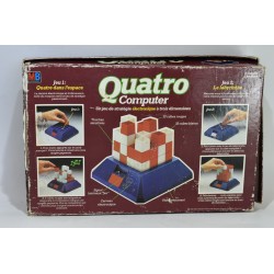 Quatro Computer Edition Mb electronics jeu de société vintage jeux touché coulé logic 5 quarto cube tetris