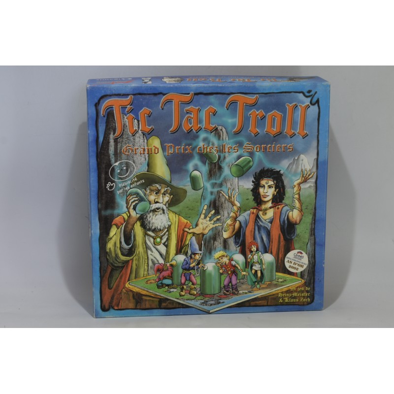 Tic Tac Troll Gigamic zock Edition grand prix chez les sorciers jeu de société jeux