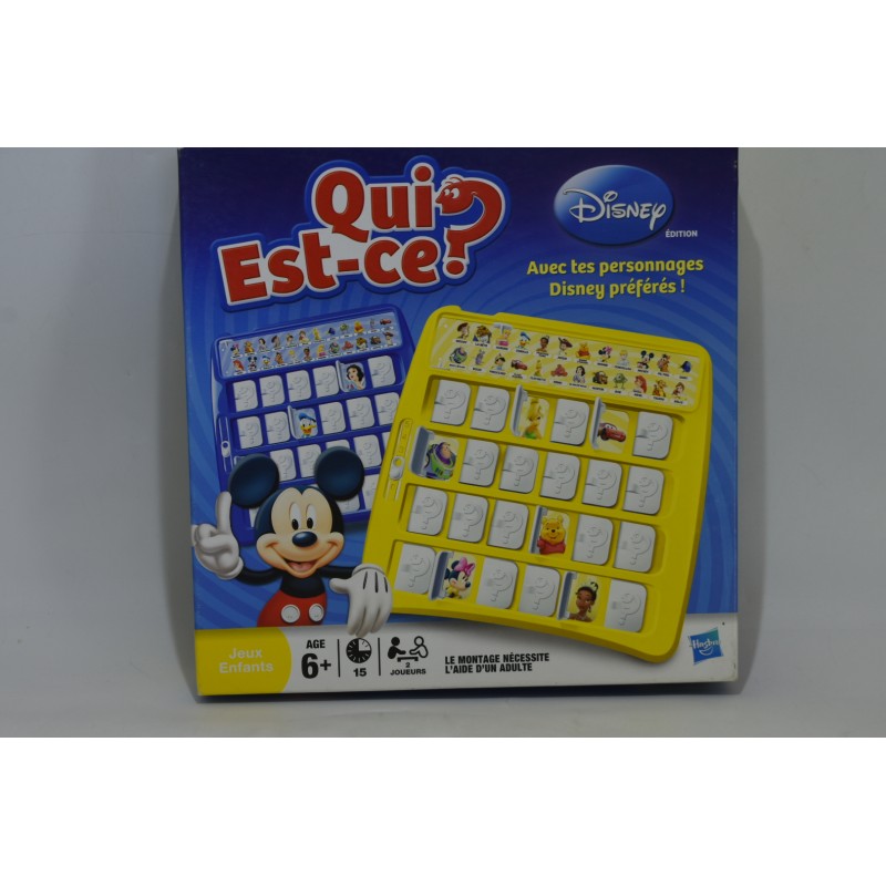 Qui est-ce ? Edition Disney hasbro jeu de société qui est ce mickey jeux enfants