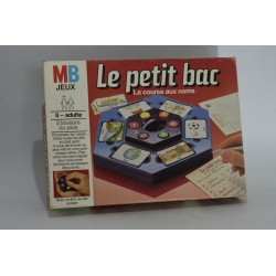 Le petit bac Edition Mb jeu vintage Jeux de société la course aux mots lettres