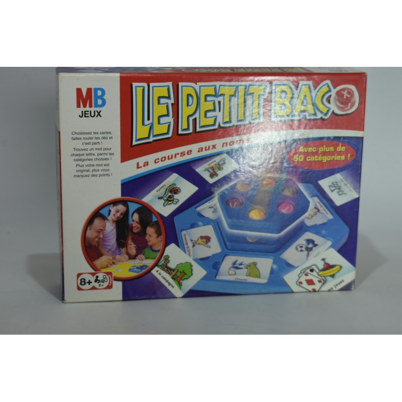 Le petit bac mb jeux  Edition la course aux noms jeu de société famille catégories