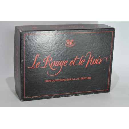 Le Rouge Et Le Noir Play Bac Édition Jeu De Société Jeux Questions Littérature