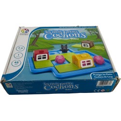 SmartGames Les Trois Petits Cochons Deluxe Jeu de Réflexion Enfants 3-6 Ans