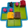 SmartGames Three Little Piggies Deluxe Puzzle Game for Kids | Logic Board Game | Ages 3+