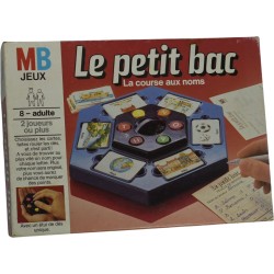 MB Jeux Le petit bac La course aux noms Jeu de société 8+ Rapidité et créativité