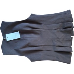 Top plissé Zara femme noir neuf - Haut chic élégant tendance