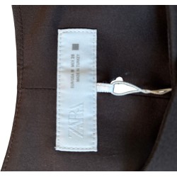 Top plissé Zara femme noir neuf - Haut chic élégant tendance