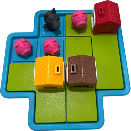 Pièce détachée Maison Rouge - Jeu Les Trois Petits Cochons SmartGames
