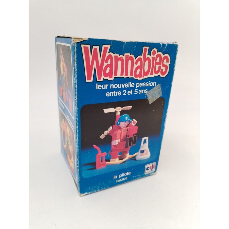 Wannabies 1976 Figurine Édition Ceji Le Pilote Compagnie Du Jouet Wannabies 1976 Figurine Édition Ceji Le Pilote Compagnie Du Jouet