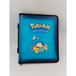 Pokémon 1998 Wizard Nintendo Classeur Cartes Valise Malette Rangement Zip Carte 