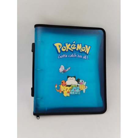 Pokémon 1998 Wizard Nintendo Classeur Cartes Valise Malette Rangement Zip Carte 