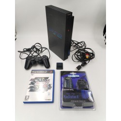 Console Jeux Vidéo Sony PS2 PlayStation 2 Scph-39004 Memory Card Manette...