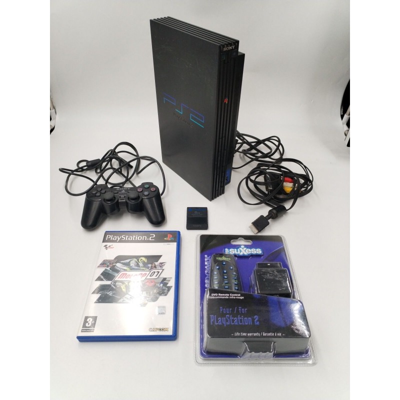 Console Jeux Vidéo Sony PS2 PlayStation 2 Scph-39004 Memory Card Manette... Console Jeux Vidéo Sony PS2 PlayStation 2 Scph-39004 Memory Card Manette...