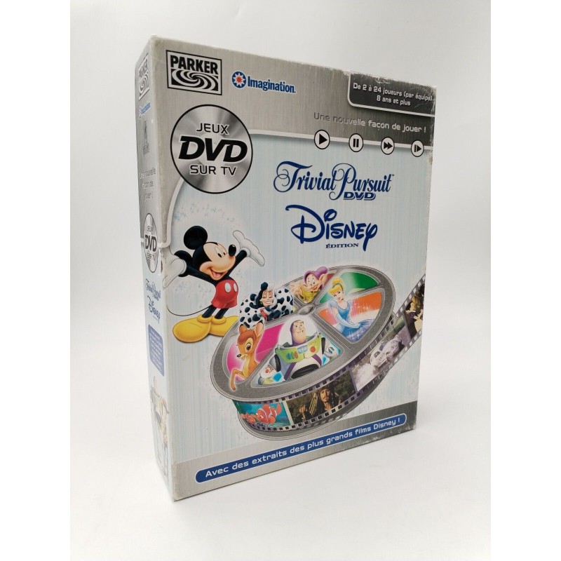 Trivial Poursuit DVD Édition Disney Jeux De Société Jeu Parker Imagination Trivial Poursuit DVD Édition Disney Jeux De Société Jeu Parker Imagination