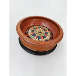 Ancienne Roulette Dite Secrètes Bois Tige Os Jeux Nouveaux Réunis