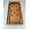 Grands Jeux Anciens Bagatelle Flipper De Table Bois Cloche Clouté Jeu