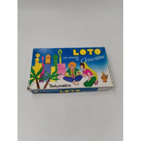 Loto Volumetrix 1986 Les Voyages De Clémentine Jeu Ancien Jeux