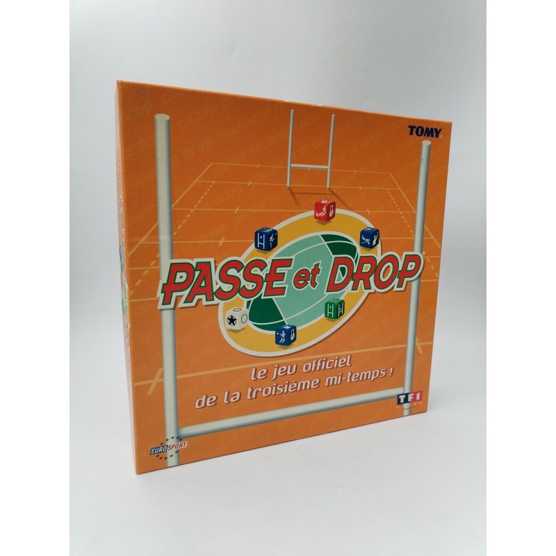 Passe Et Drop Jeux De Société Tomy Rugby Plateau Jeux De Société Jeu De Dés
