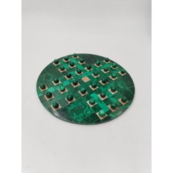 Solitaire En Malachite Pierre Verte Jeux Anciens Jeu De Billes Décoration...