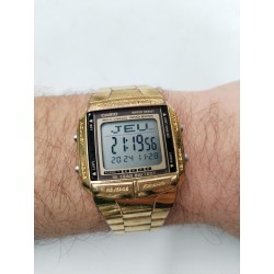 Casio Gold Illuminator 2515 DB 360 Stainless Steel Montre Chrono