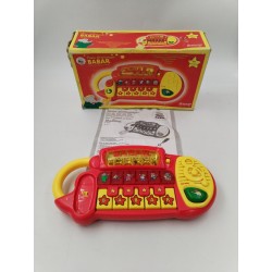Vintage Babar Piano Électronique Jouet Lansay Jeu Musical Eveil