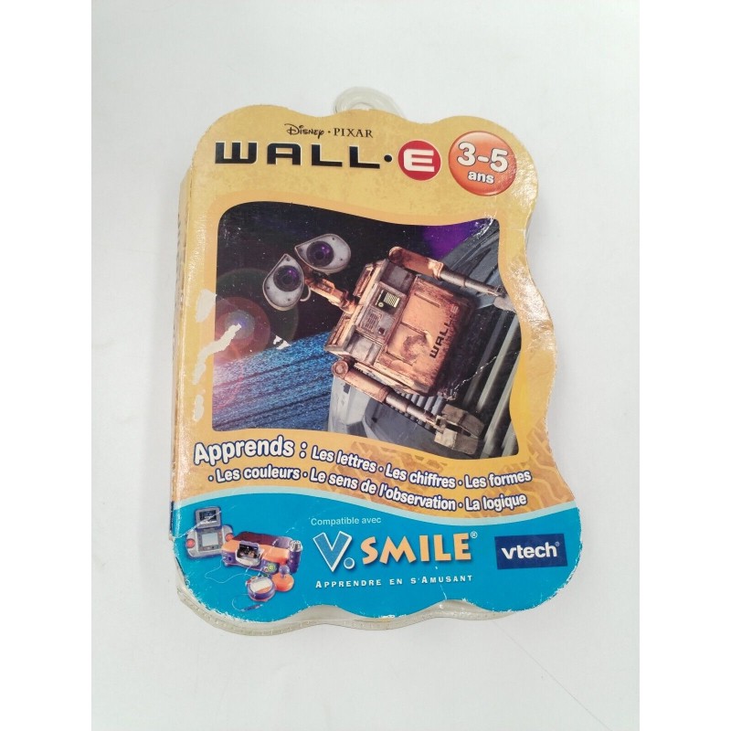 Wall E Disney Pixar Vtech Vsmile Jeux Vidéo Jeu Électronique Console V Smile Wall E Disney Pixar Vtech Vsmile Jeux Vidéo Jeu Électronique Console V Smile