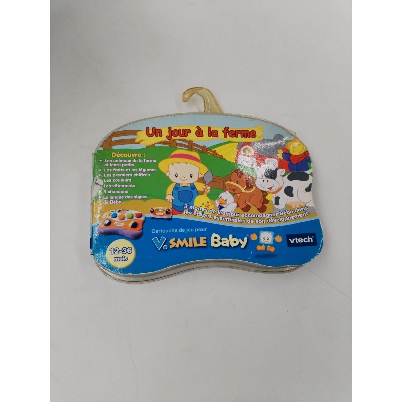 Un Jour A La Ferme V Smile Baby VTech Console Jeux Vidéo Éducatif Vsmile