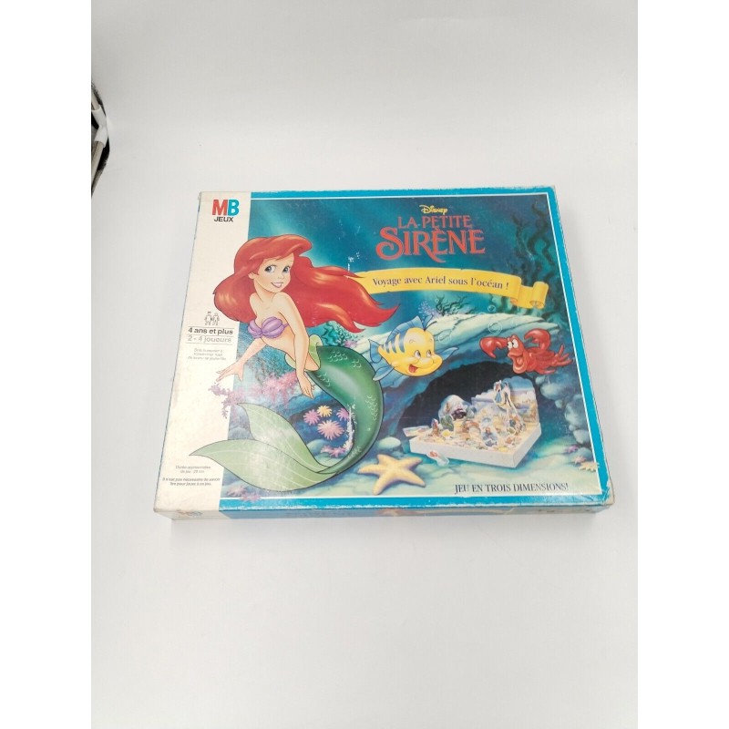 La petite Sirène 1993 Mb Jeux En Trois Dimensions 3d Plateau Jeux De société Jeu La petite Sirène 1993 Mb Jeux En Trois Dimensions 3d Plateau Jeux De société Jeu