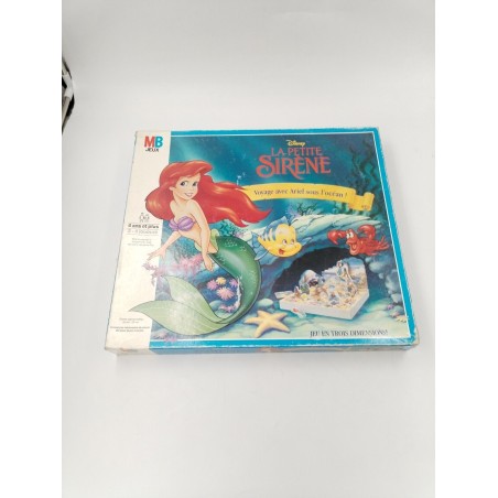 La petite Sirène 1993 Mb Jeux En Trois Dimensions 3d Plateau Jeux De société Jeu