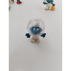 Cosmonaute 1969 Figurine Stroumpfs Peyo Schleich Smurfs Jouet Vintage Jeu