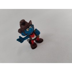 Stroumpfs 1981 Cowboys Figurine Peyo Schleich Smurfs Jouet Vintage Jeu