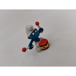 Schtroumpfs 1966 Musique BatteurFigurine Stroumpfs Peyo Schleich Smurfs Jouet...