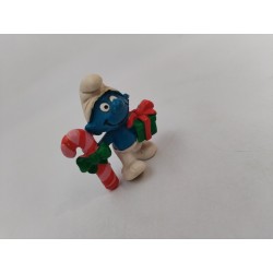 Schtroumpfs 1982 Cadeau Noël Sucre D'orge Figurine Peyo Schleich Smurfs Jouet...