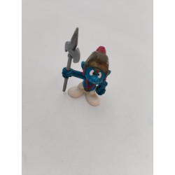 Schtroumpfs Garde Château Chevalier Figurine Peyo Schleich Smurfs Jouet Jeu...