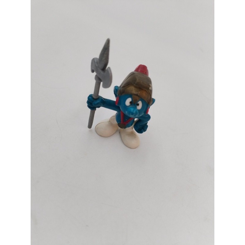 Schtroumpfs Garde Château Chevalier Figurine Peyo Schleich Smurfs Jouet Jeu...