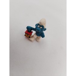 Schtroumpfs Lanterne Figurine Peyo Schleich Smurfs Jouet Jeu Vintage