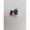 Schtroumpfs Lanterne Figurine Peyo Schleich Smurfs Jouet Jeu Vintage