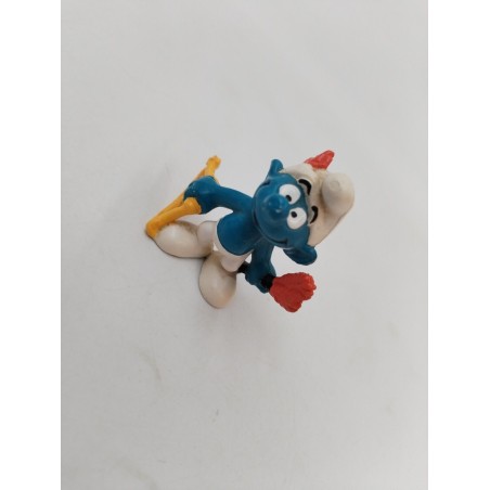 Schtroumpfs Archer Arc Flèche Figurine Peyo Schleich Smurfs Jouet Jeu Vintage
