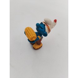 Schtroumpfs Mais Indien 1984 Applause Berrie Co Figurine Peyo Schleich Smurfs...