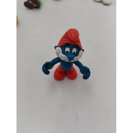 Grand Stroumpfs 1983 Hong Kong W Berrie Co Figurine Peyo Schleich Smurfs...